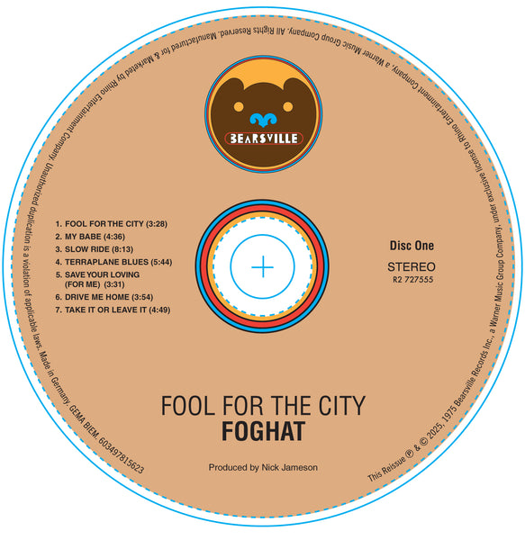 FOOL FOR THE CITY 50th Anniversary Double CD with Bonus