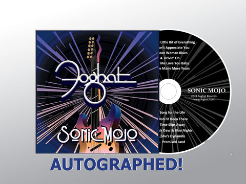 Sonic Mojo CD- AUTOGRAPHED