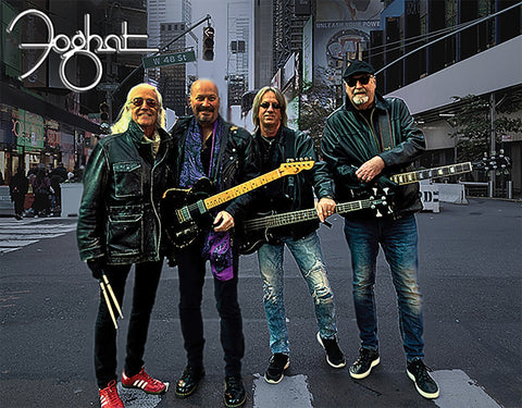 2025 - Autographed New York City 8x10 Photo - Foghat