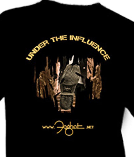 Under the Influence T Shirt FOGHAT RECORDS STORE