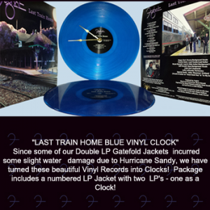 Vinyl Clock