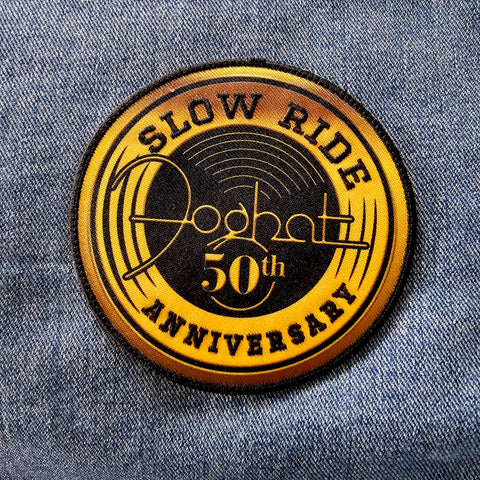 New! - SLOW RIDE 50th Anniversary Patch