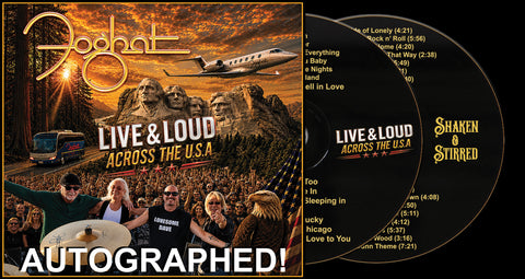 PRE-ORDER AUTOGRAPHED! LIVE & LOUD ACROSS THE U.S.A. Double CD - RELEASE 10/30/26 (Copy)