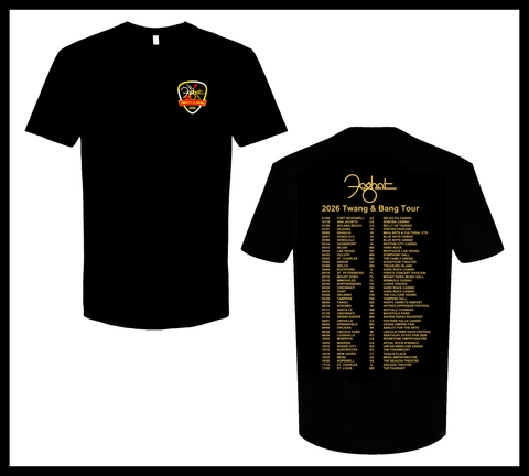 Pre-Order - Twang & Bang 2026 Tour Date T-Shirt