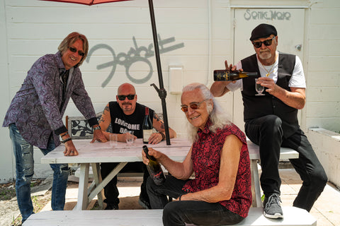 2023 - AUTOGRAPHED 8 x 10 WINE Photo - Foghat