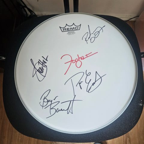 Autographed Drum Head!