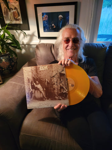 NEW! FOGHAT  50th Anniversary Limited Edition - Translucent GOLD Vinyl - AUTOGRAPHED (by Roger Earl)