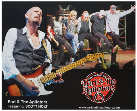 Earl & The Agitators 8 x 10 - AUTOGRAPHED