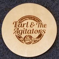 Wood Earl & the Agitators Coaster Set of 4