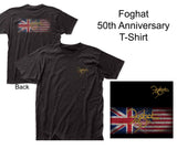 Foghat 50th Anniversary T-Shirt