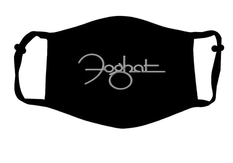 Black Foghat Logo Mask (adjustable)