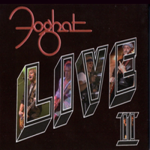 Autographed copy of 'Foghat LIVE II' (2007)  2 Discs